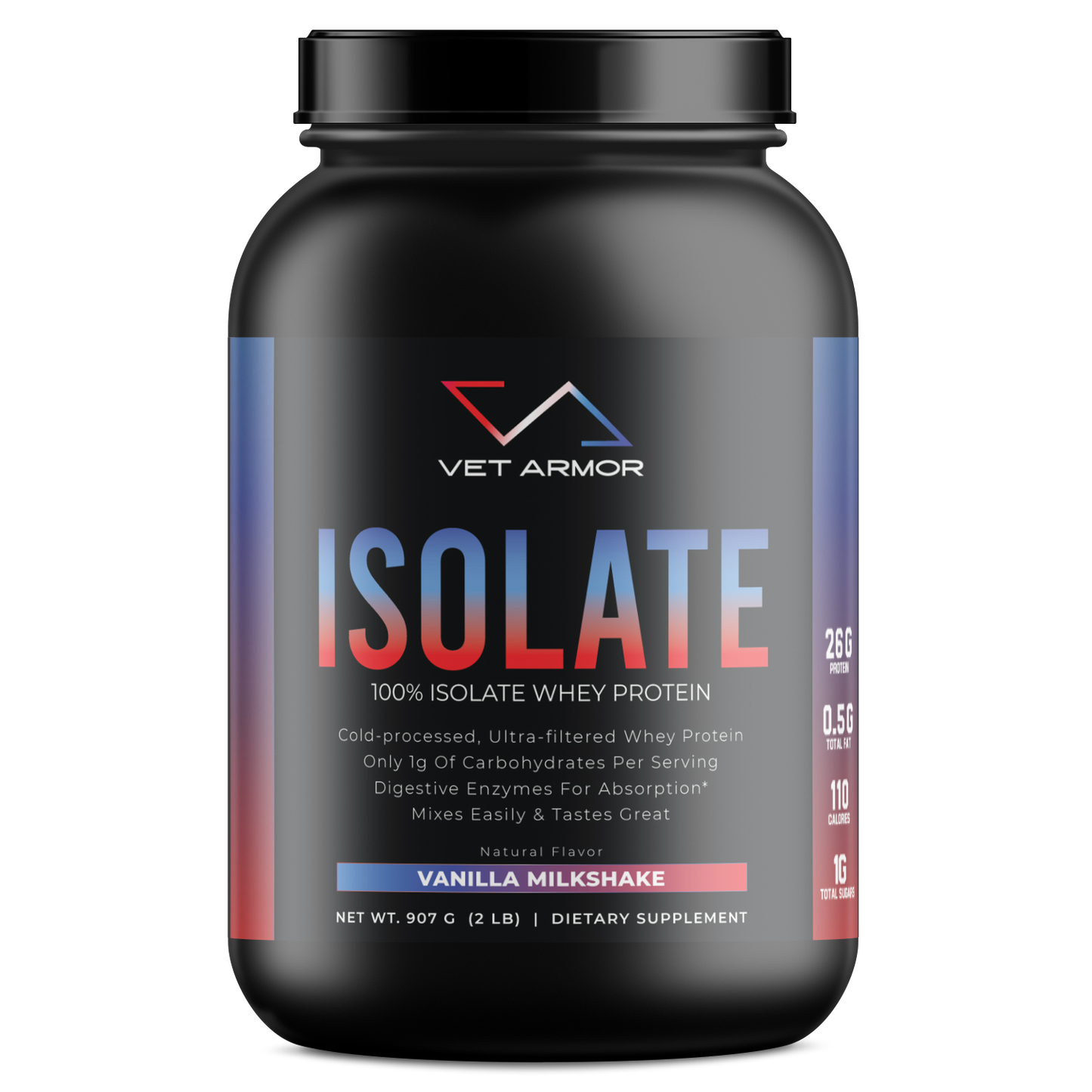 100% WHEY ISOLATE VANILLA