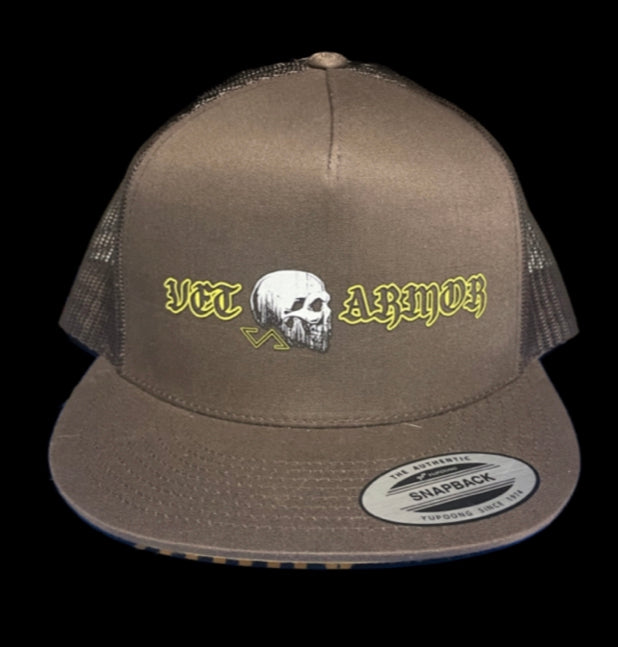 Skull/ Vet Armor Trucker Hat