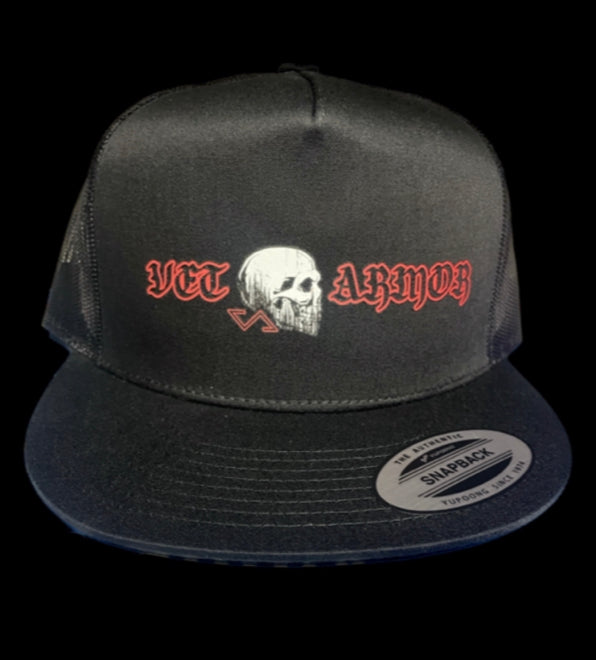 Skull/ Vet Armor Trucker Hat