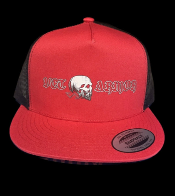 Skull/ Vet Armor Trucker Hat