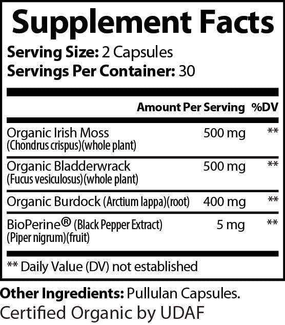 SEA MOSS CAPSULES